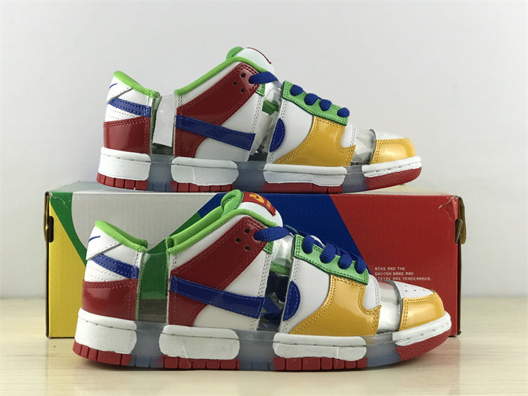 Nike sneakers detailed view showing premium designer craftsmanship