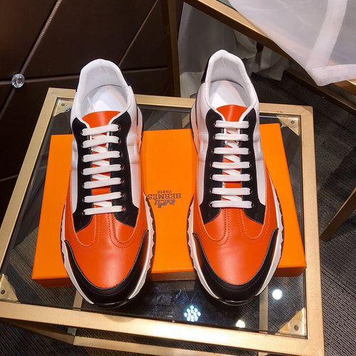 Hermes shoes Style 208 - logo and branding close-up