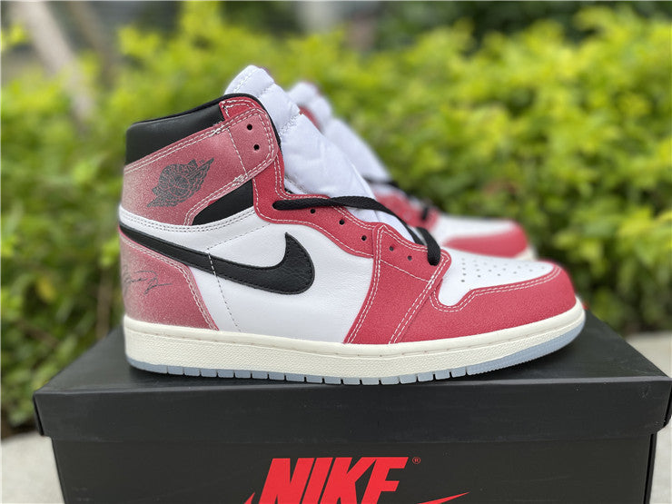 Nike sneakers detailed view showing premium designer craftsmanship