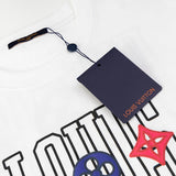 Flat lay presentation of Louis Vuitton cotton t-shirt with everyday silhouette