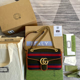 Front view of elevated chic women's handbag – women's designer-style accessory