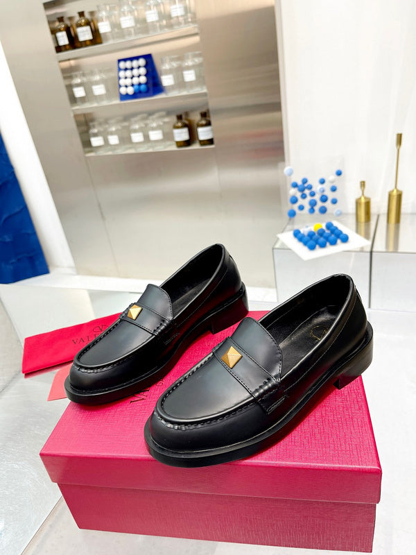 Valentino Garavani luxury shoes detail shot