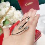 Angled view of Cartier unisex jewelry piece