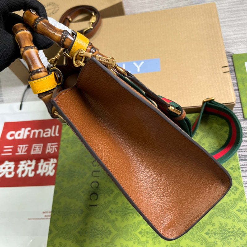 Top view of elevated refined women's handbag – women's luxury handbag