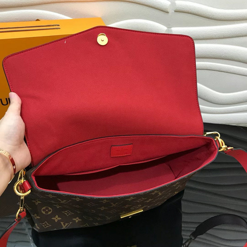 Interior view of sleek polished women's handbag – women's designer-style accessory