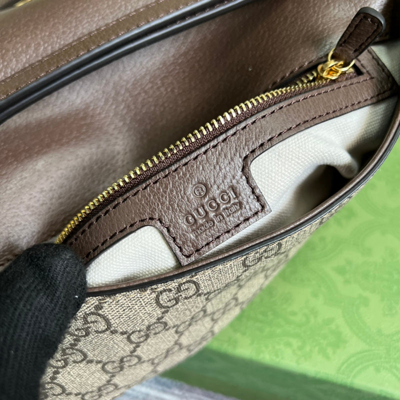 Top view of premium polished women's handbag – women's everyday handbag