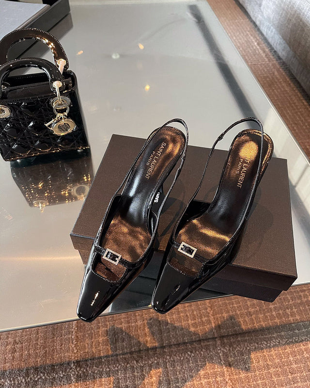 Saint Laurent luxury shoes full view — premium authentic designer style