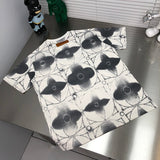 Front view of Louis Vuitton cotton t-shirt with logo-detail design