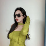 Side view of Louis Vuitton unisex sunglasses