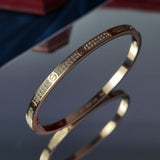 Front view of Cartier unisex jewelry piece