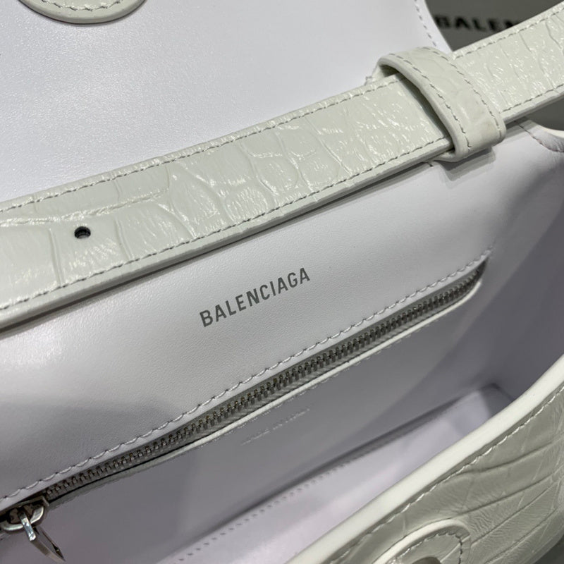 Classic Faux Leather Handbag - Modern Structured Build | Women's Statement Accessory #516 - texture close-up (image 9) of designer-inspired handbag