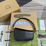 Front view of statement sleek women's handbag – women's luxury accessory