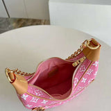 Front view of classic refined women's handbag – women's luxury accessory