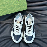 Gucci clean off-white luxury sneakers view 11 padded collar comfort