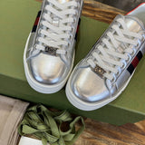 Gucci tonal black luxury sneakers view 5 premium leather build