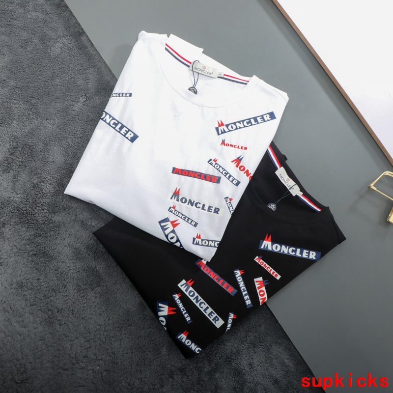 Close-up detail shot of Moncler luxury clothing with tailored silhouette