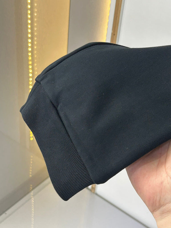 Back view of Louis Vuitton luxury clothing with contemporary cut