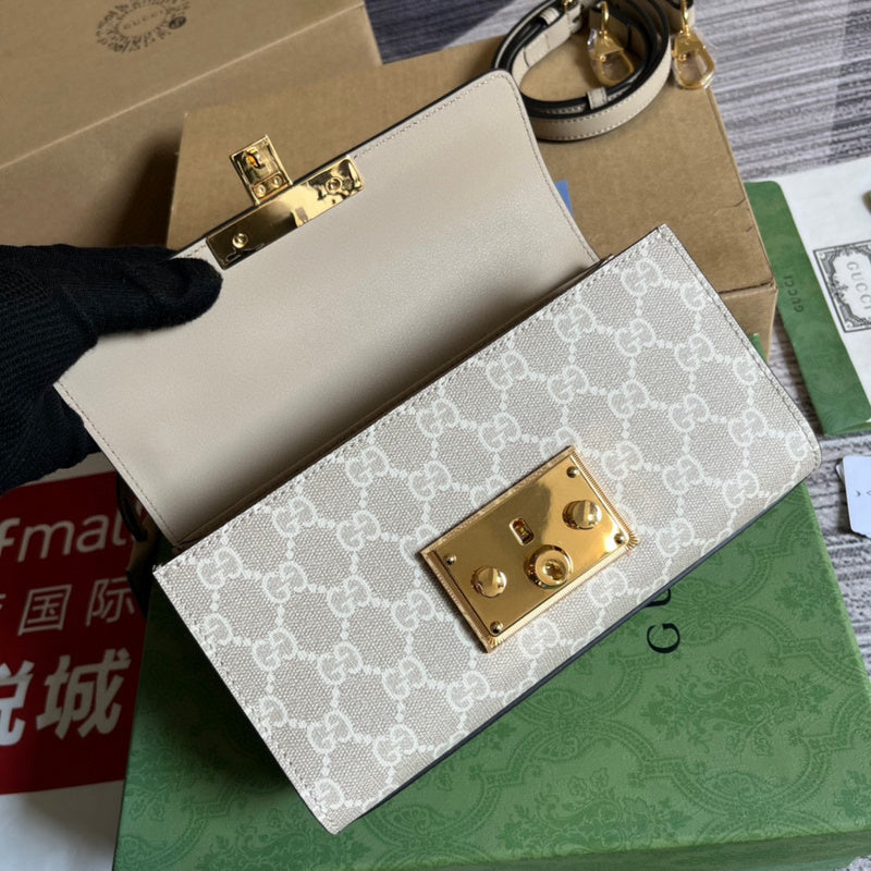 Interior view of structured statement women's handbag – women's designer-style accessory