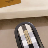 Burberry Nude Bow-Detail Flats - Close-Up Texture View