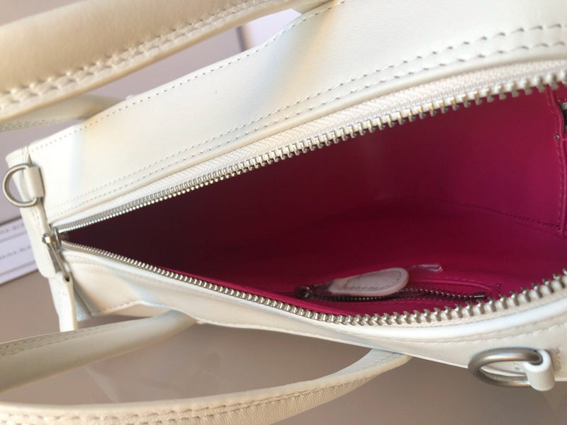 Classic Vegan Leather Handbag - Understated Luxury Look | Women's Everyday Carry Handbag #903 - styled full view (image 7) of designer-inspired handbag