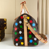  Sleek structured bag carried on shoulder 22