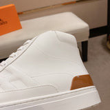 Hermès Tan Ankle Strap Heels - Toe Detail View