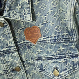 Full styled look of Louis Vuitton luxury clothing with contemporary cut