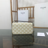 Side profile of premium signature women's handbag – women's everyday handbag