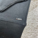 Close-up of Amiri hoodie craftsmanship