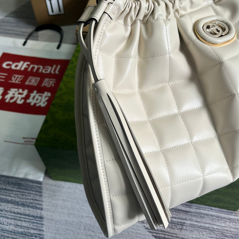 Top view of chic signature women's handbag – women's statement bag
