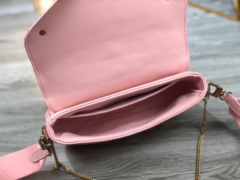 Front view of structured elevated women's handbag – women's premium purse