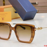 Lifestyle view of Louis Vuitton unisex sunglasses