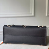 Back view of everyday-luxe modern women's handbag – women's designer-style accessory
