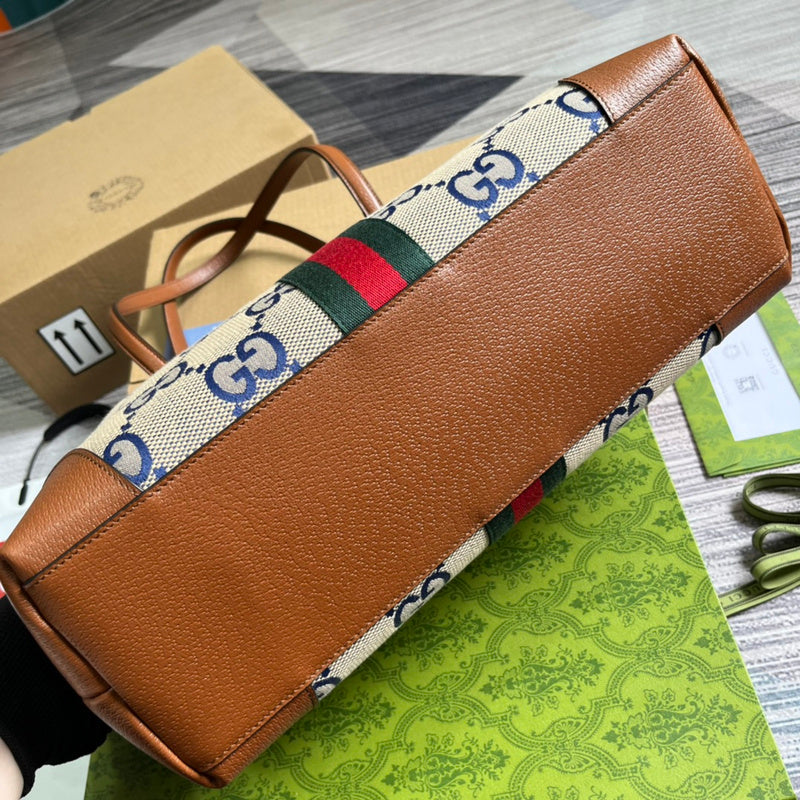Interior view of everyday-luxe structured women's handbag – women's luxury accessory