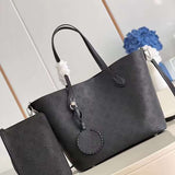 Close-up detail of signature structured women's handbag – women's everyday handbag