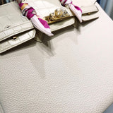 Close-up detail of elegant bag design