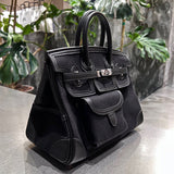  tailored carryall bag detail view showing craftsmanship 8