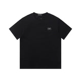 Back view of Polo cotton polo shirt with signature branding