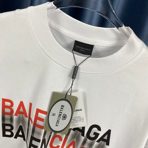Balenciaga t-shirt close-up — premium authentic designer style