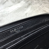 Polished Vegan Leather Handbag - Smooth Faux-Leather Exterior | Women's Luxury Handbag #1002 - texture close-up (image 9) of designer-inspired handbag