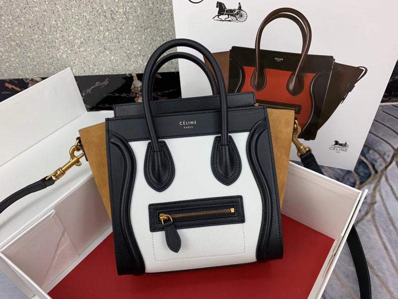 Close-up detail of refined polished women's handbag – women's statement bag