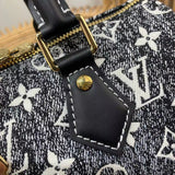 Handle and strap detail of refined modern women's handbag – women's luxury handbag