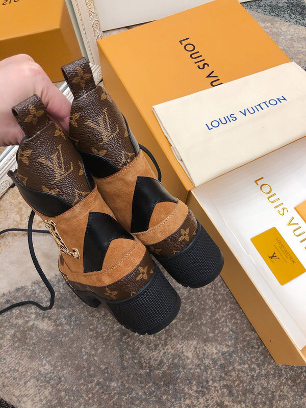 Louis Vuitton luxury shoes back view — premium authentic designer style
