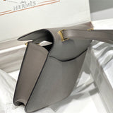 Streamlined bag shown from front angle