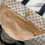 Front view of refined statement women's handbag – women's luxury accessory