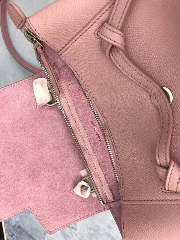 Top view of modern polished women's handbag – women's luxury accessory