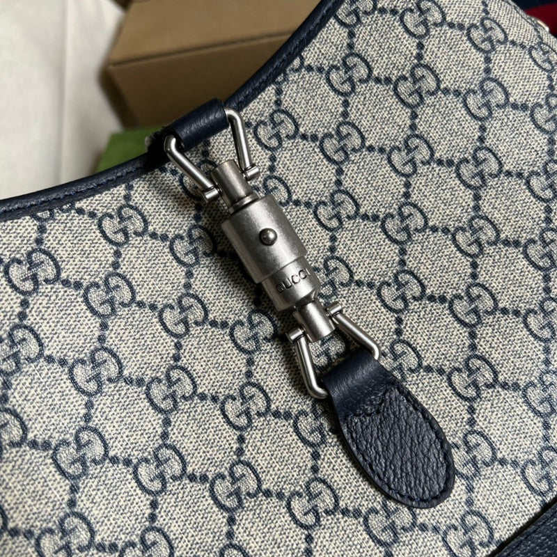 Back view of premium signature women's handbag – women's luxury handbag
