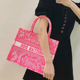 Back view of classic statement women's handbag – women's premium purse