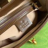 Handle and strap detail of refined chic women's handbag – women's premium purse