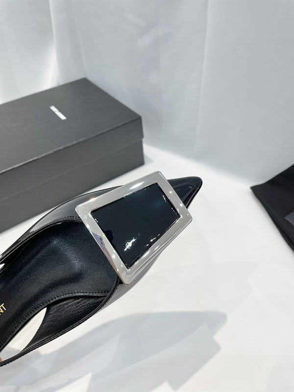 Saint Laurent luxury shoes front view — premium authentic designer style